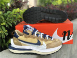 Authentic Sacai x Nike VaporWaffle Sesame/Blue Void-White