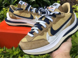 Authentic Sacai x Nike VaporWaffle Sesame/Blue Void-White