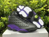 Authentic Air Jordan 13 Black/Purple