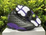 Authentic Air Jordan 13 Black/Purple