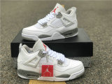 Authentic Air Jordan 4 “White Oreo”