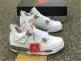 Authentic Air Jordan 4 “White Oreo”