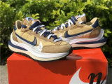 Authentic Sacai x Nike VaporWaffle Sesame/Blue Void-White