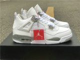 Authentic Air Jordan 4 “White Oreo”