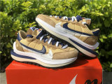 Authentic Sacai x Nike VaporWaffle Sesame/Blue Void-White