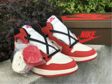 Authentic Travis Scott x Air Jordan 1 White Red