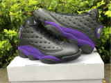 Authentic Air Jordan 13 Black/Purple