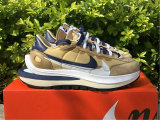 Authentic Sacai x Nike VaporWaffle Sesame/Blue Void-White
