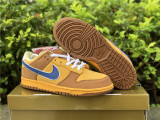 Authentic Nike SB Dunk Low Gold/Atlantic Blue/Bleatl