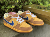 Authentic Nike SB Dunk Low Gold/Atlantic Blue/Bleatl