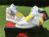 Authentic Air Jordan 1 High Switch “Light Smoke Grey”