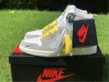 Authentic Air Jordan 1 High Switch “Light Smoke Grey”