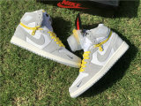 Authentic Air Jordan 1 High Switch “Light Smoke Grey”