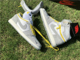Authentic Air Jordan 1 High Switch “Light Smoke Grey”