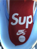 Authentic Supreme x Nike SB Dunk Low White/Metallic Gold-Blue (women)