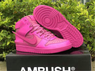 Authentic Ambush x Nike Dunk High Active Fuchsia