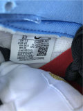 Authentic Supreme x Nike SB Dunk Low White/Metallic Gold-Blue (women)