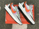 Authentic Sacai x Nike LDV Waffle Medium grey/Orange-Pink/Rose