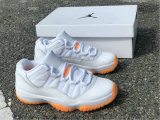 Authentic Air Jordan 11 Low GS “Bright Citrus”