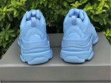 Balenciaga Triple-S Blanc Blue