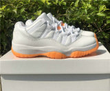 Authentic Air Jordan 11 Low GS “Bright Citrus”