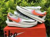 Authentic Sacai x Nike LDV Waffle Medium grey/Orange-Pink/Rose