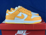 Authentic Nike SB Dunk Low White/Yellow (women)