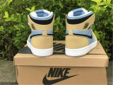 Authentic Air Jordan 1 Zoom CMFT “Psychic Blue” GS
