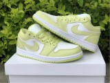 Authentic Air Jordan 1 GS Low “Limelight”