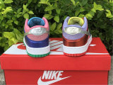 Authentic Nike SB Dunk Low Silver/Red/Green/White (women)