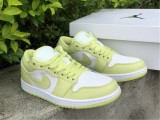 Authentic Air Jordan 1 GS Low “Limelight”