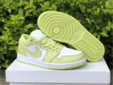 Authentic Air Jordan 1 GS Low “Limelight”