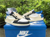 Authentic Travis Scott x Fragment x Air Jordan 1 Low OG GS