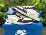 Authentic Travis Scott x Fragment x Air Jordan 1 Low OG GS