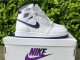 Authentic Air Jordan 1 High OG WMNS “Court Purple” GS