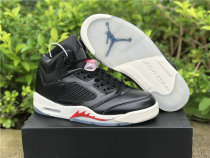 Authentic Air Jordan 5 “Black Muslin”