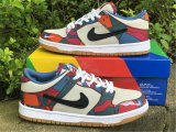 Authentic Parra X Nike SB Dunk Low Royal Blue