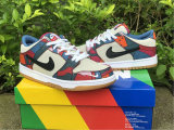 Authentic Parra X Nike SB Dunk Low Royal Blue