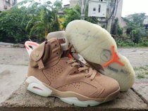 Travis Scott x Air Jordan 6 British Khaki/Sail AAA Travis Scott x Air Jordan 6 British Khaki/Sail AAA