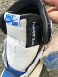 Authentic Travis Scott x Fragment x Air Jordan 1 High OG SP “Military Blue”