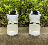 Authentic Air Jordan 1 Zoom Comfort White/Black