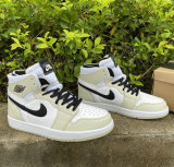Authentic Air Jordan 1 Zoom Comfort White/Black