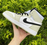 Authentic Air Jordan 1 Zoom Comfort White/Black