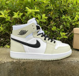 Authentic Air Jordan 1 Zoom Comfort White/Black