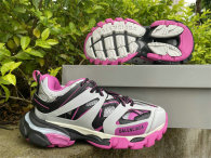 Balenciaga Track Trainers 3.0 Grey/Black/Purple Red