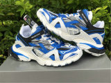 Balenciaga Track Trainers 4.0 White/Blue/Black/Grey