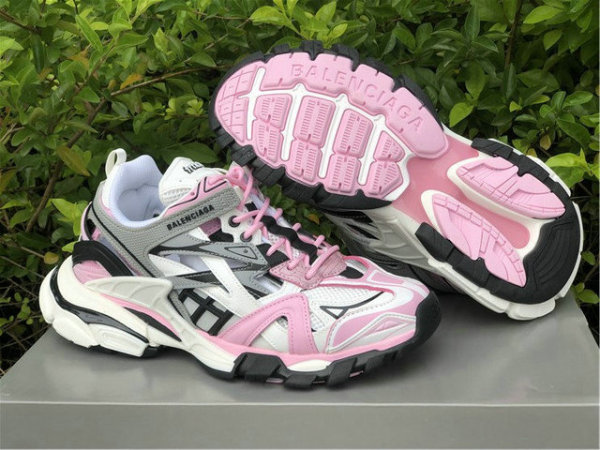 Balenciaga Track Trainers 4.0 Pink/Blue/Black/Grey
