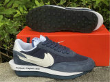 Authentic Fragment x sacai x Nike LDWaffle Viod Blue/White