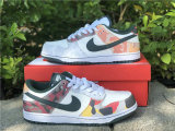 Authentic Nike Dunk Low Multi-Camo