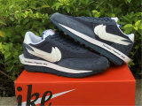 Authentic Fragment x sacai x Nike LDWaffle Viod Blue/White